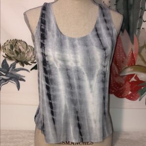 Marble Pattern Piko Tank Top
